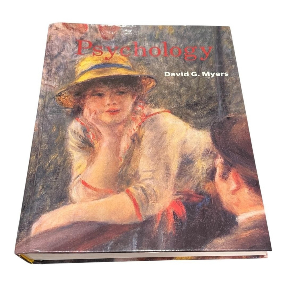 Vintage Psychology David G. Myers Third Edition Hardcover Worth Publishers Book